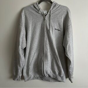 iets frans…Zip Up Hoodie-Gray-Size Medium